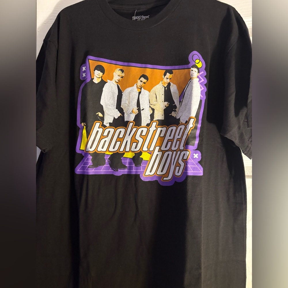 Backstreet Boys Black Graphic T-Shirt